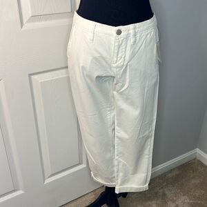 Caslon Women's White Chinos.‎ Nwt!
